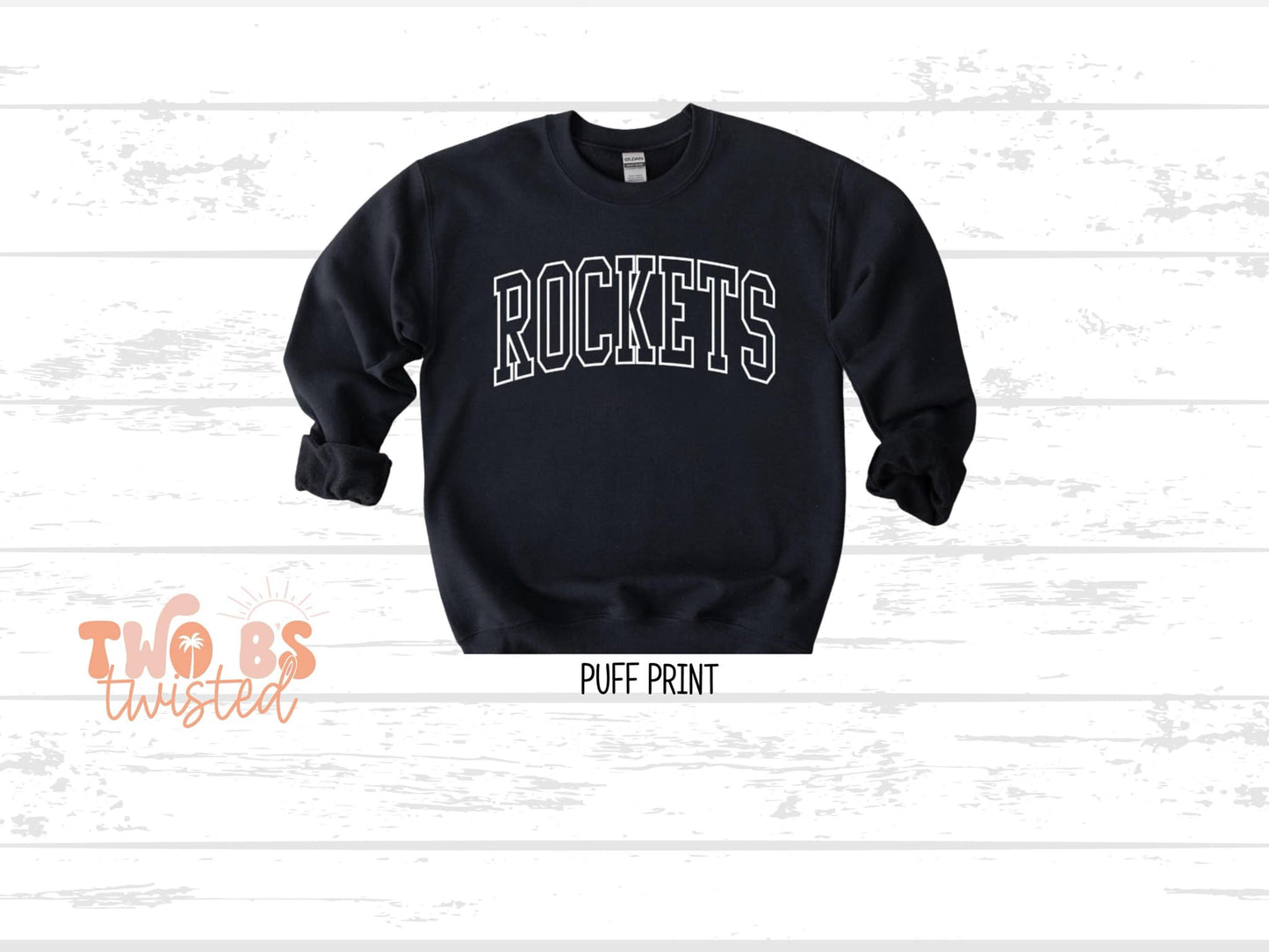 Rockets Puff Print