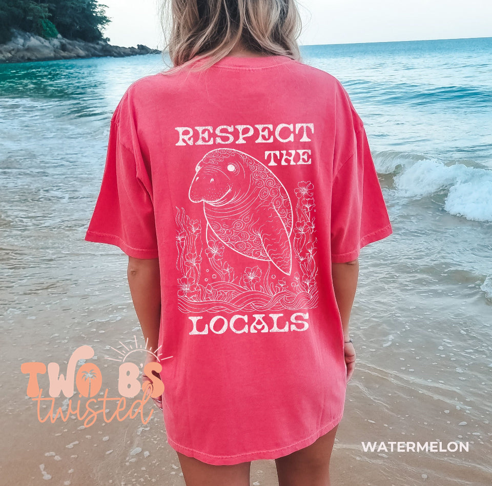 Respect the Locals Manatee